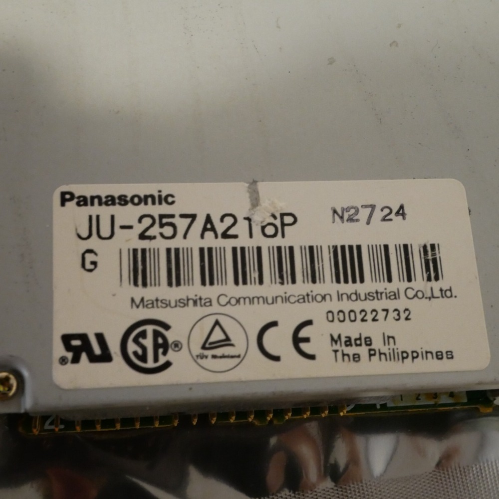 Panasonic JU-257A216P 1.44MB Floppy Disk Drive 3.5 inch Internal FDD Tested - 08 - Picture 4 of 8